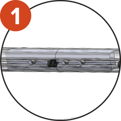 Aluminium internal sleeve coupling for added resistance
