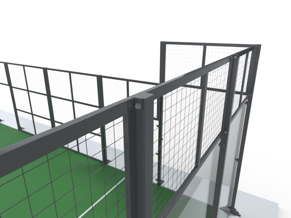 Pad-Sport - Padel court fencing system