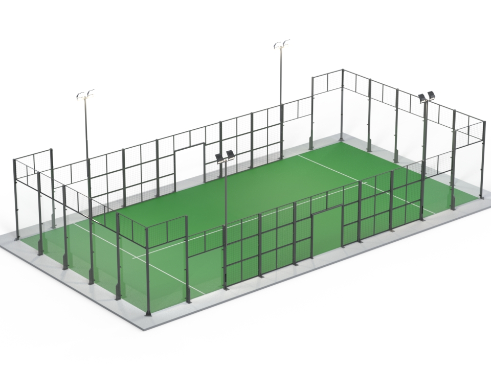 Outdoor Padel Court Frame 