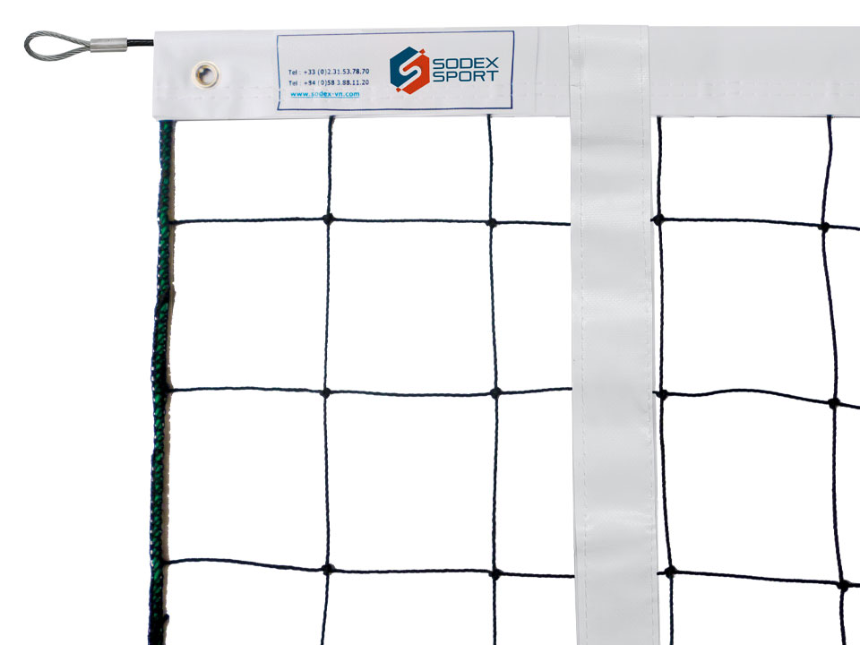 Volleyball net, 3mm twine, 100mm single mesh