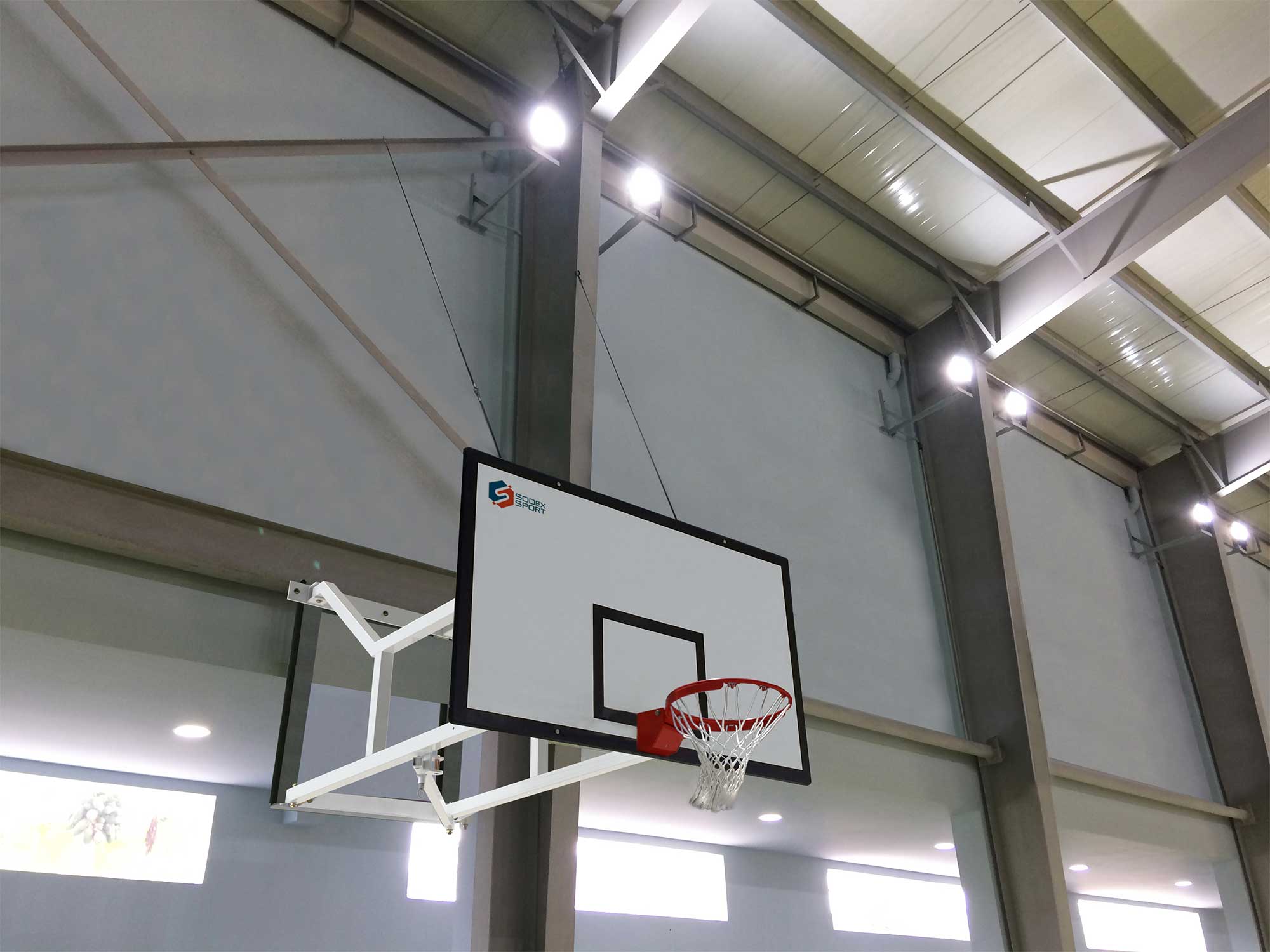 Sodex Sport Wall Mounted Basketball Goal Projection 0 60m